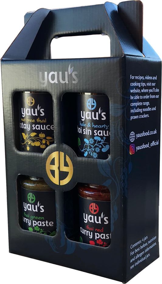 Yau's 4-Jar Gift Box (Outer box ONLY)