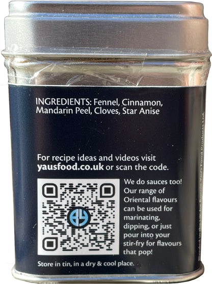 Yau's Special 5 Spice Powder 80g