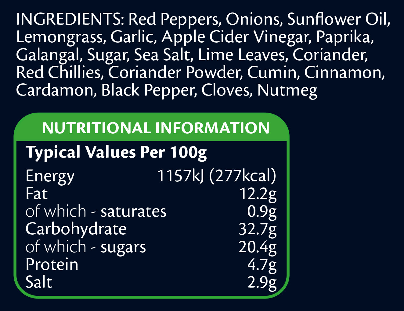 Yau's Thai Massaman Curry Paste 280g
