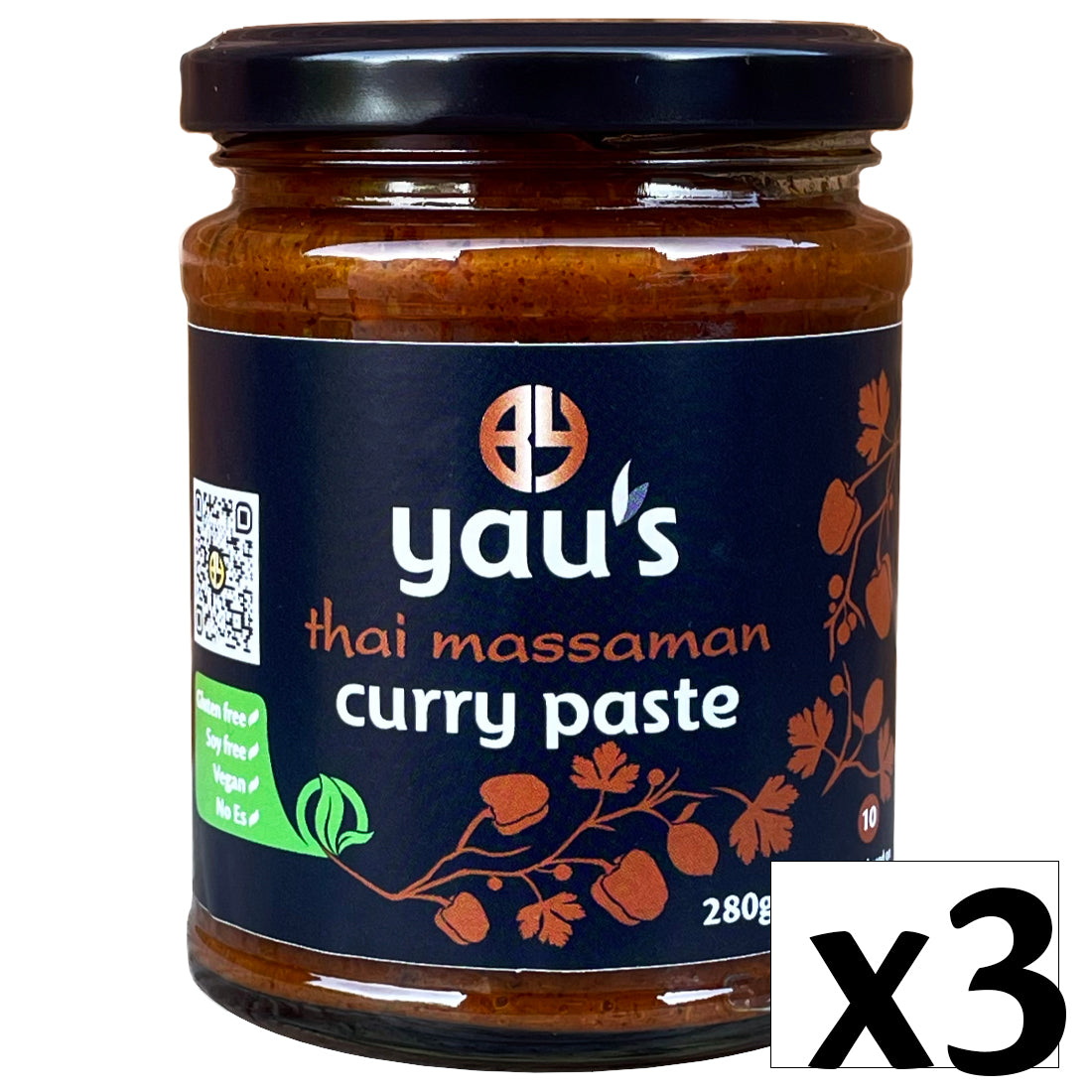 Yau's Thai Massaman Curry Paste 280g