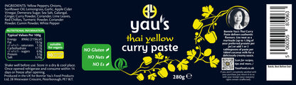 Yau's Thai Yellow Curry Paste 280g