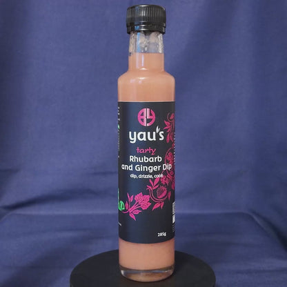 Yau's Tarty Rhubarb and Ginger Dip 285g