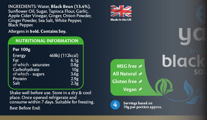 Yau's Intense Black Bean Sauce 280g