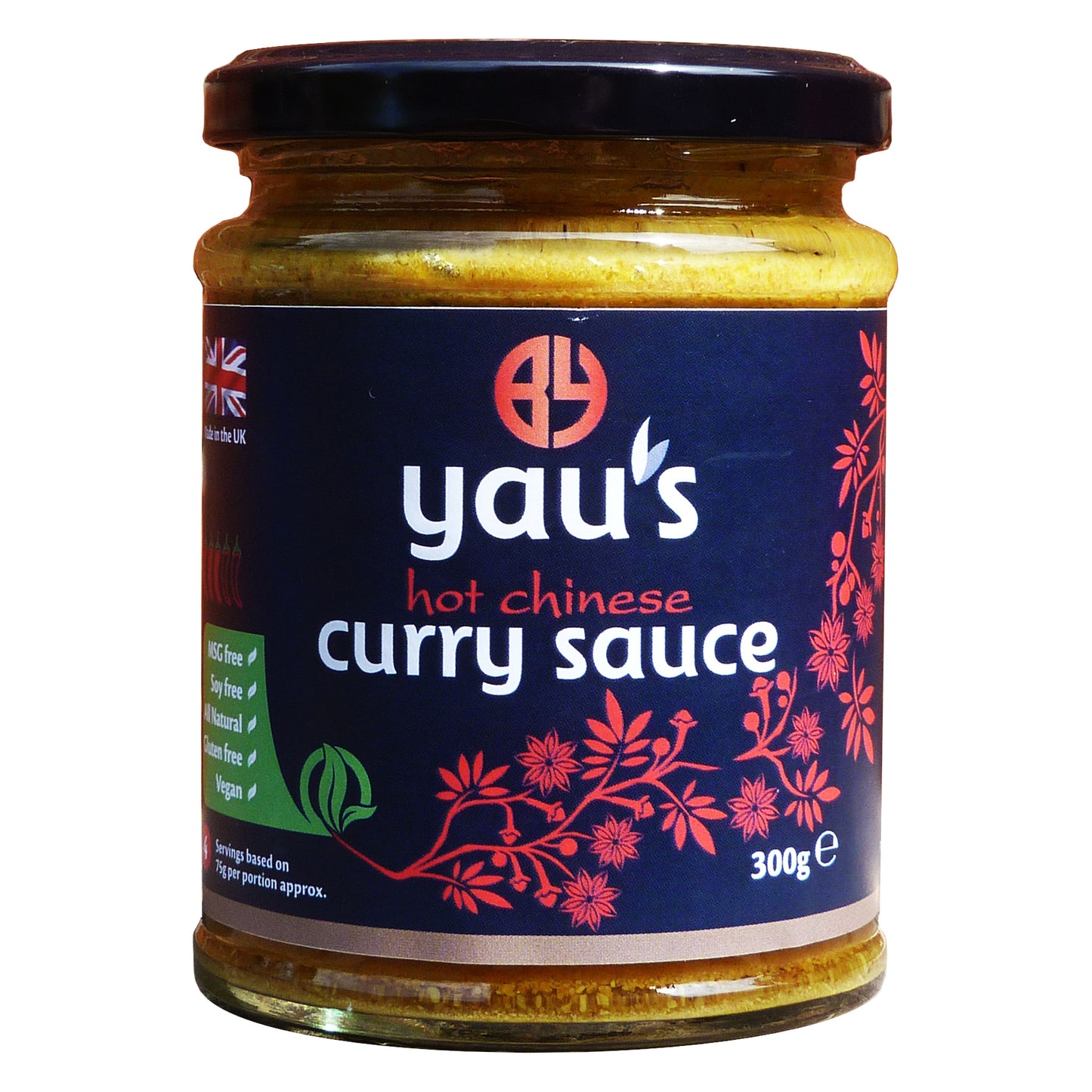 Yau's Hot Chinese Curry Sauce 295g