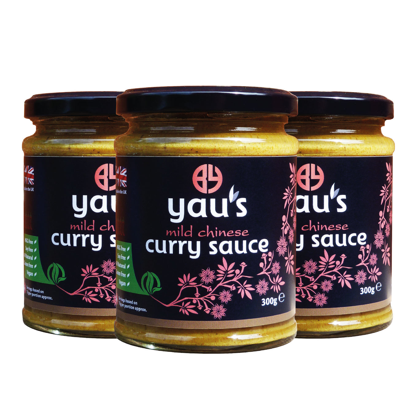 Yau's Mild Chinese Curry Sauce 295g Yau's Foods