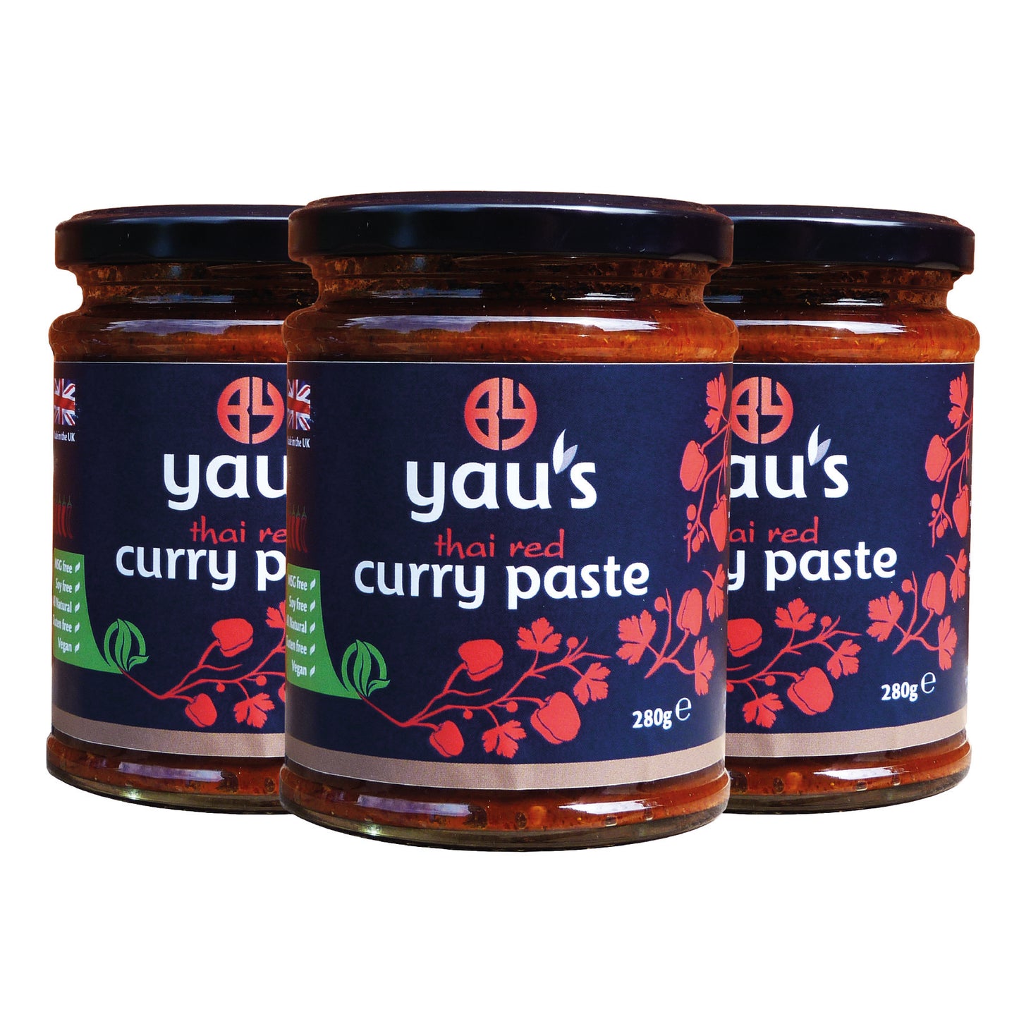 Yau's Thai Red Curry Paste 280g